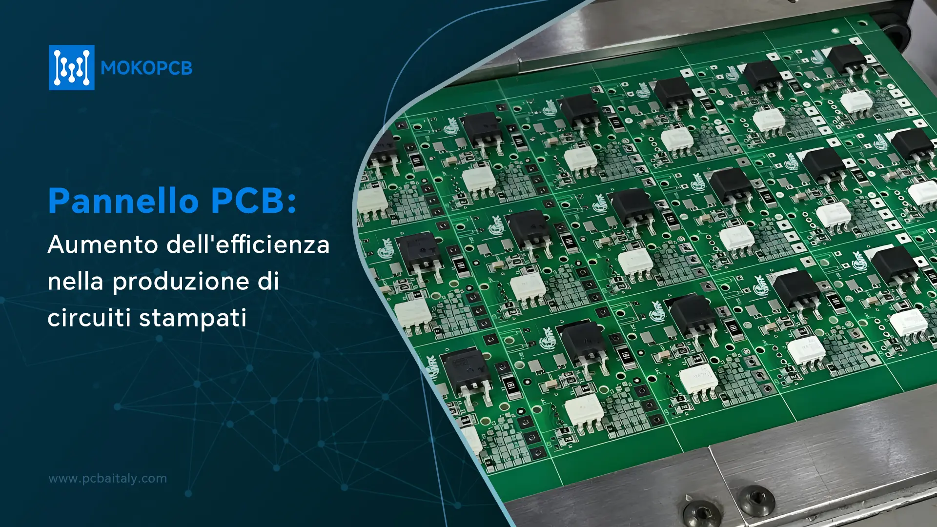 Pannello PCB aumento dell'efficienza nella produzione di circuiti stampati-banner del blog