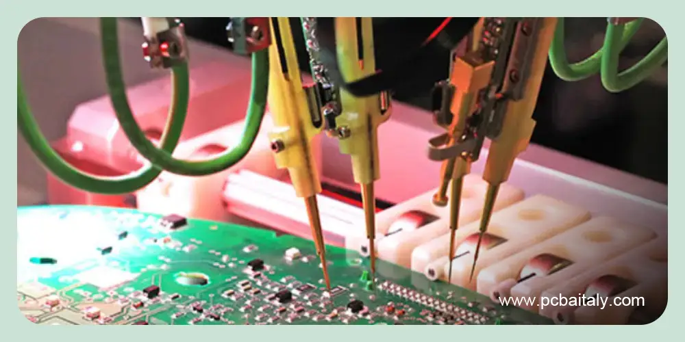PCB nudi-Test con sonda volante
